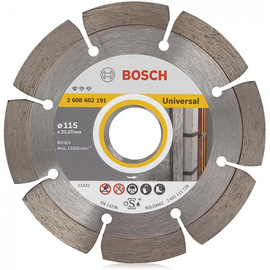 Диск алмазный универсальный Bosch Standard for Universal 115х22.2мм (191) — Фото 1