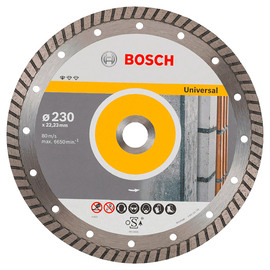 Диск алмазный универсальный Bosch Standard for Universal 230х22.2мм (397) — Фото 1