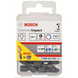 Бита Bosch PH2x25мм 10шт (061) — Фото 1