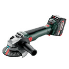 Машина шлифовальная угловая аккумуляторная Metabo W 18 LT BL11-125 Quick