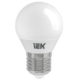 Лампа светодиодная IEK G45 5Вт 230В 6500К E27