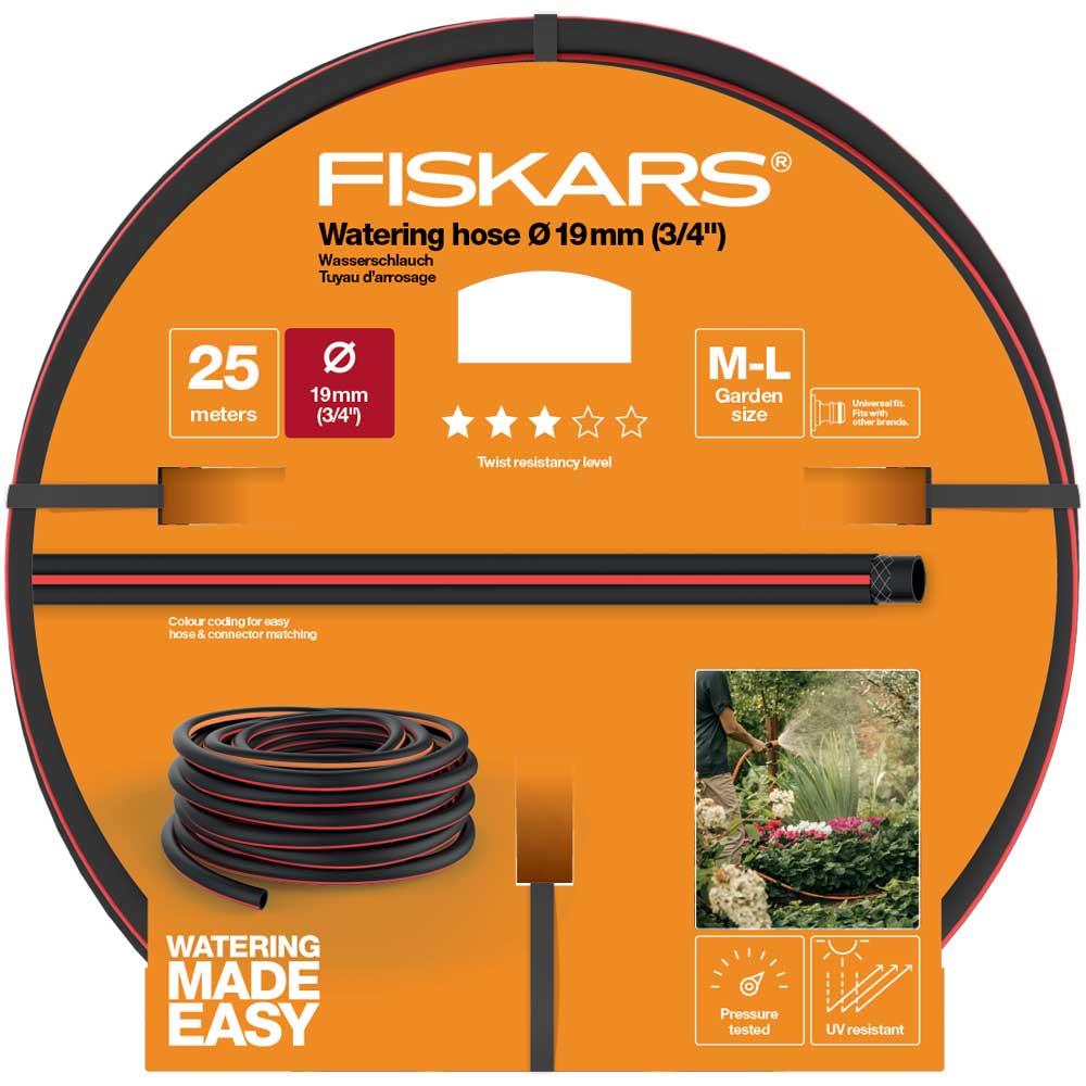 Шланг Fiskars Q3 3/4" 25м — Фото 3