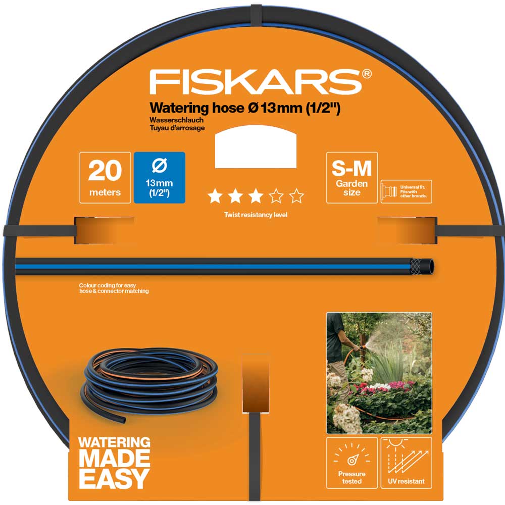 Шланг Fiskars Q3 1/2" 20м — Фото 4