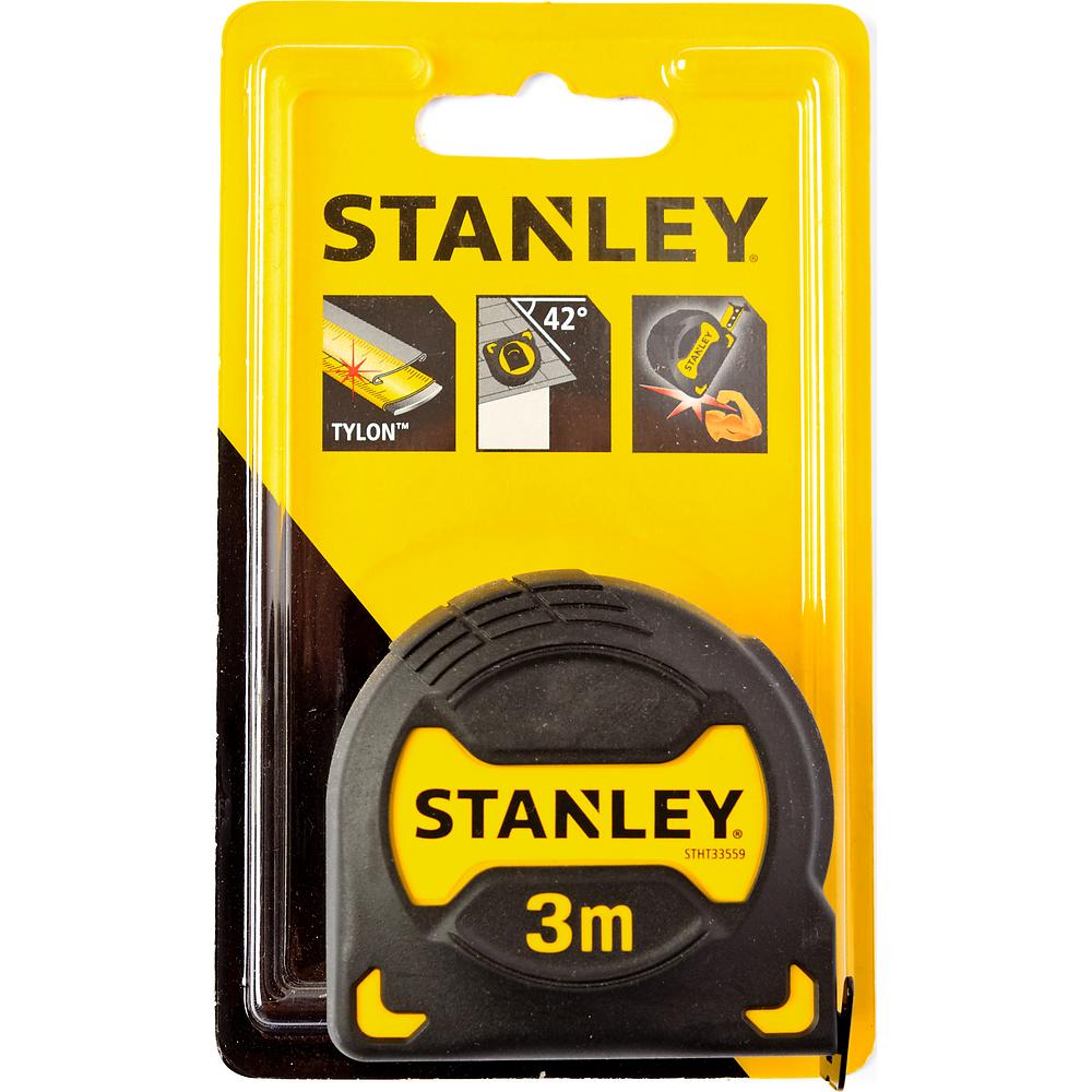 Рулетка измерительная STANLEY Grip Tape 3м x 19мм STHT0-33559 — Фото 1